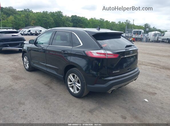 2FMPK4J92KBC71491 2019 FORD EDGE Черный Задняя левая четверть