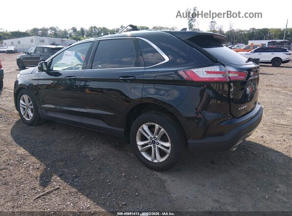 2FMPK4J92LBA38566 2020 FORD EDGE Black უკანა მარცხენა