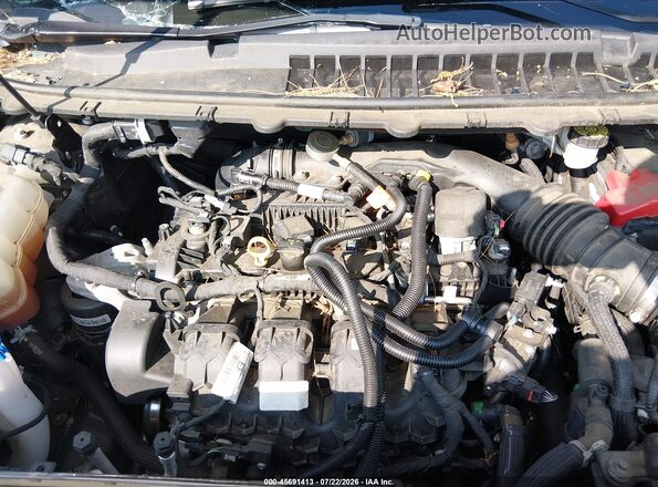 2FMPK4J92LBA38566 2020 FORD EDGE Black უკანა ხედი