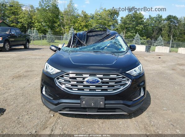 2FMPK4J92LBA38566 2020 FORD EDGE Black ხელსაწყოთა პანელის ხედი