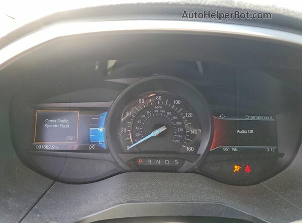 2FMPK4J92LBA99075 2020 FORD EDGE Tan Widok zestawu wskaźników
