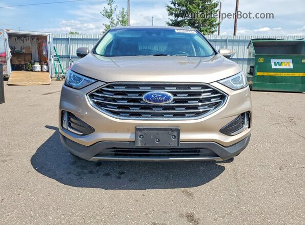 2FMPK4J92LBA99075 2020 FORD EDGE Tan Widok z przodu