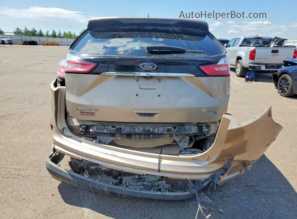 2FMPK4J92LBA99075 2020 FORD EDGE Tan Widok z tyłu