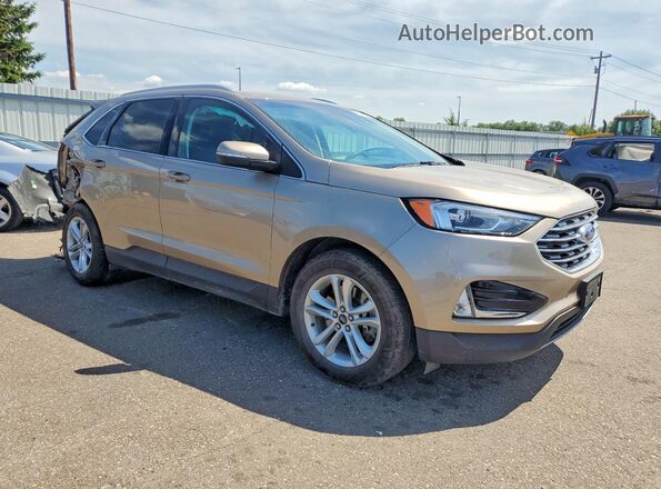 2FMPK4J92LBA99075 2020 FORD EDGE Tan Przód prawy