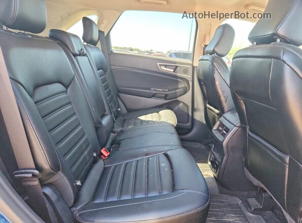 2FMPK4J92LBB11855 2020 FORD EDGE Blue Вид задньої частини салону