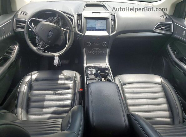 2FMPK4J92LBB13654 2020 FORD EDGE Серый Вид панели приборов