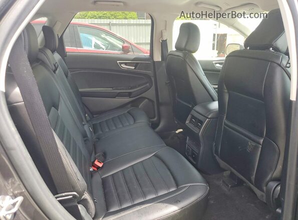2FMPK4J92LBB13654 2020 FORD EDGE Серый Вид задней части салона