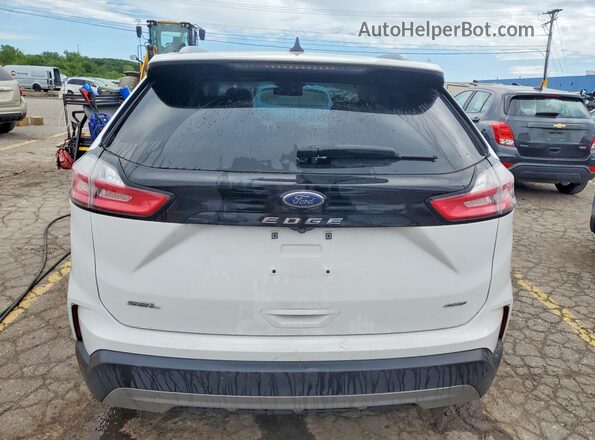 2FMPK4J92MBA33739 2021 FORD EDGE White Вид ззаду