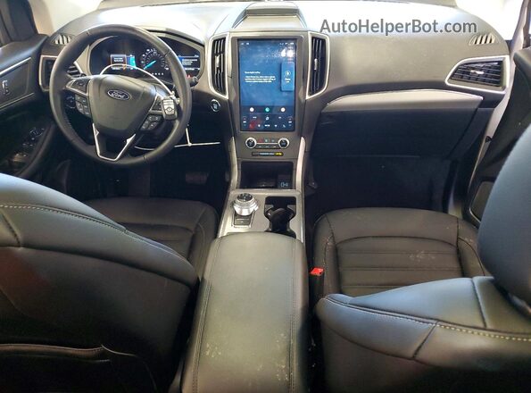 2FMPK4J92NBA03531 2022 FORD EDGE Silver წინა პანელის ხედი