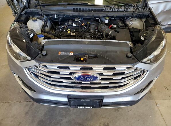 2FMPK4J92NBA03531 2022 FORD EDGE Silver ძრავის განყოფილების ხედი