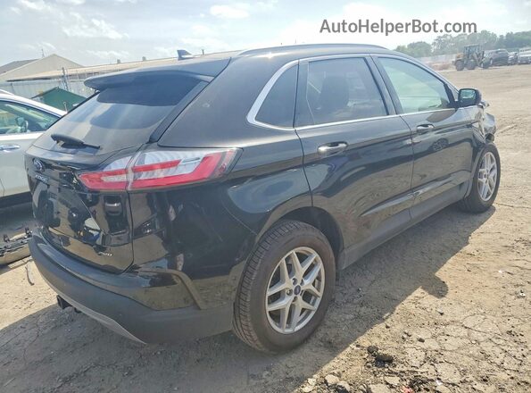 2FMPK4J92NBA07949 2022 FORD EDGE Black Rear right