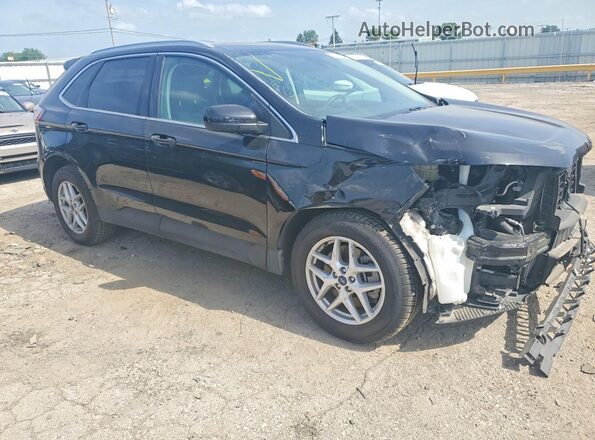 2FMPK4J92NBA07949 2022 FORD EDGE Black Front right