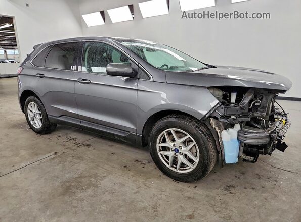 2FMPK4J92NBA41020 2022 FORD EDGE Gray Առջևի աջ