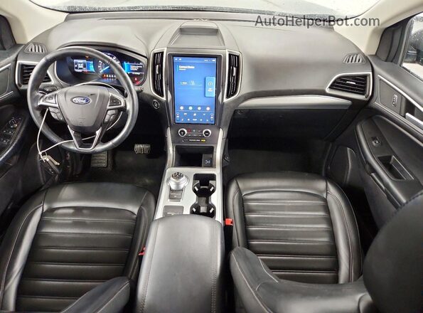 2FMPK4J92NBA41020 2022 FORD EDGE Gray Առջևի վահանակի տեսք