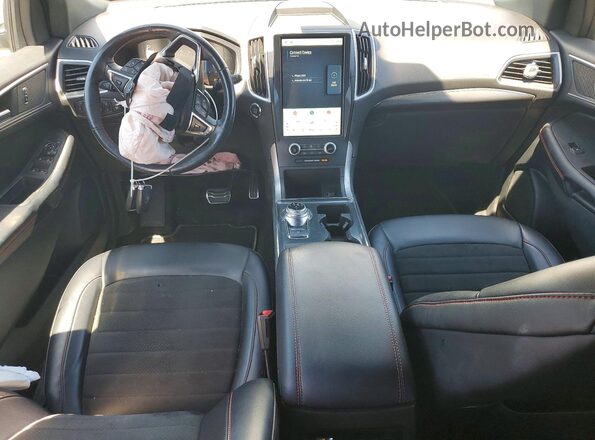 2FMPK4J92NBA63356 2022 FORD EDGE White წინა პანელის ხედი