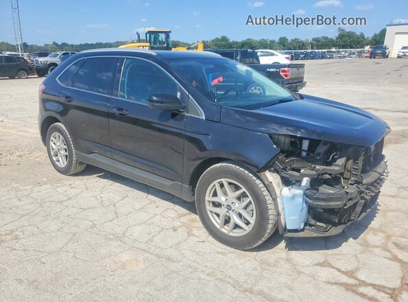 2FMPK4J92NBA77130 2022 FORD EDGE Black Przód prawy