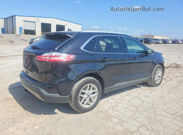 2FMPK4J92NBA77130 2022 FORD EDGE Black Tył prawy