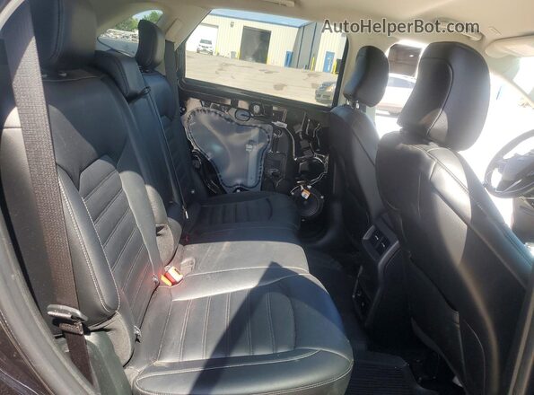 2FMPK4J92NBA77130 2022 FORD EDGE Black Widok wnętrza z tyłu