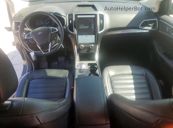 2FMPK4J92NBA77130 2022 FORD EDGE Black Widok deski rozdzielczej