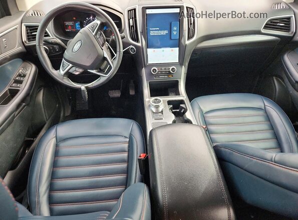 2FMPK4J92NBA77743 2022 FORD EDGE Gray წინა პანელის ხედი