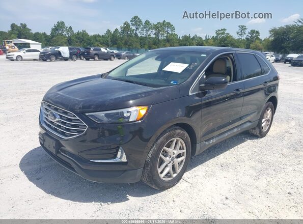 2FMPK4J92NBB04794 2022 FORD EDGE Black Przód lewy