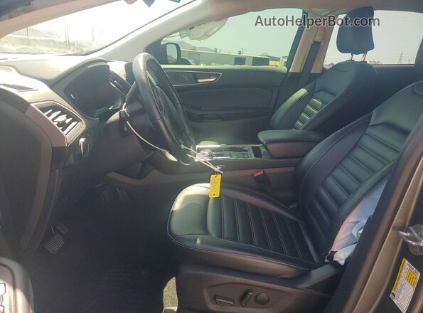 2FMPK4J92NBB08456 2022 FORD EDGE Gray Front interior view