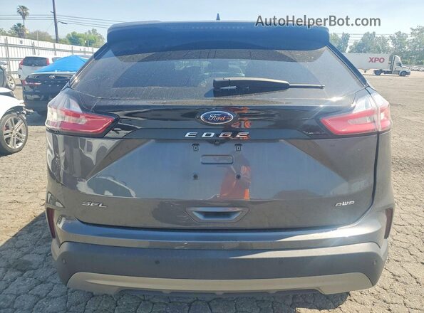2FMPK4J92NBB08456 2022 FORD EDGE Gray Rear view