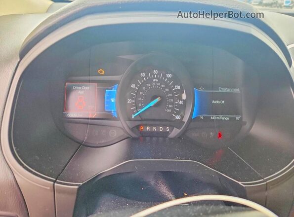 2FMPK4J92PBA10272 2023 FORD EDGE White Instrument cluster view