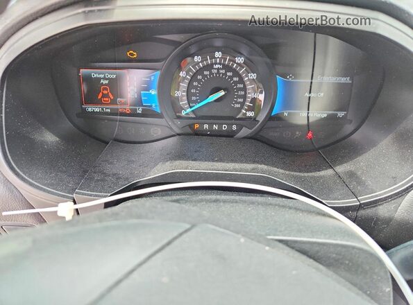 2FMPK4J92PBA30151 2023 FORD EDGE Gray Vista del cuadro de instrumentos