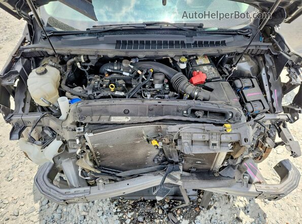 2FMPK4J92PBA30151 2023 FORD EDGE Gray Vista del compartimento del motor