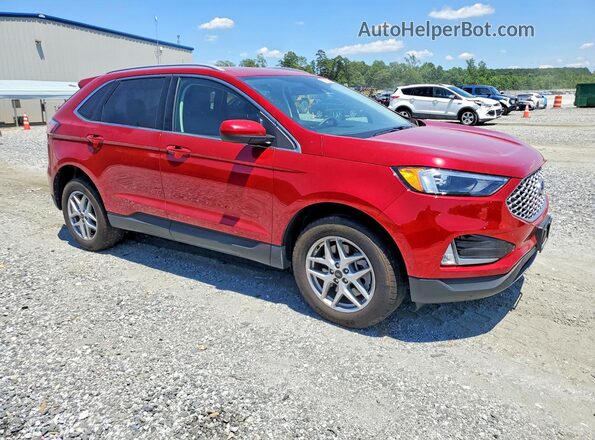 2FMPK4J92RBA24417 2024 FORD EDGE Red Delantero derecho