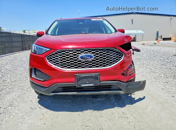 2FMPK4J92RBA24417 2024 FORD EDGE Red Vista frontal