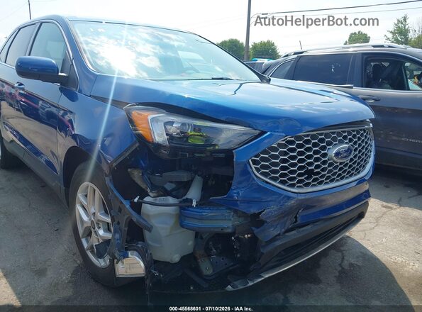 2FMPK4J92RBB07619 2024 FORD EDGE Blue Vista frontal