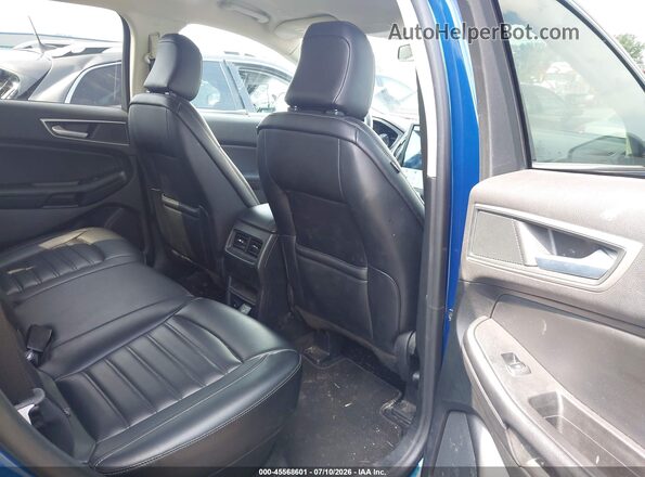 2FMPK4J92RBB07619 2024 FORD EDGE Blue Vista de la etiqueta del VIN