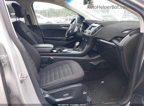 2FMPK4J93GBB99529 2016 FORD EDGE Серебряный Вид салона спереди