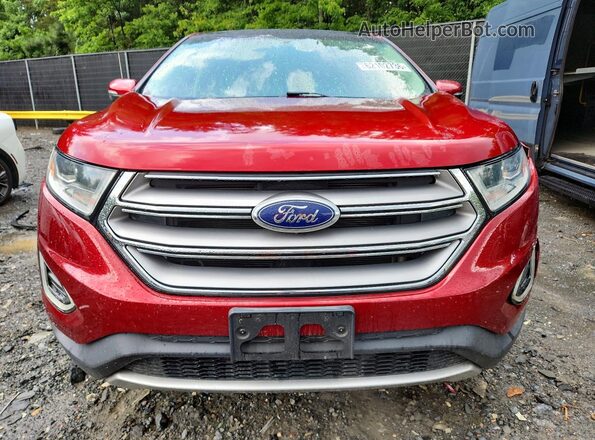 2FMPK4J93GBC34716 2016 FORD EDGE Red Դիմացի տեսք