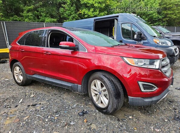 2FMPK4J93GBC34716 2016 FORD EDGE Red Առջևի աջ