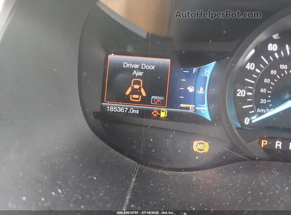 2FMPK4J93HBB26274 2017 FORD EDGE Бордовый Вид задних сидений