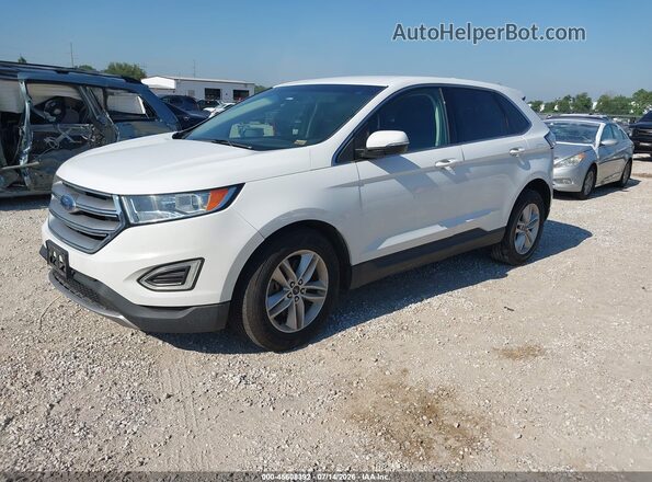 2FMPK4J93HBB58710 2017 FORD EDGE White Передня ліва чверть