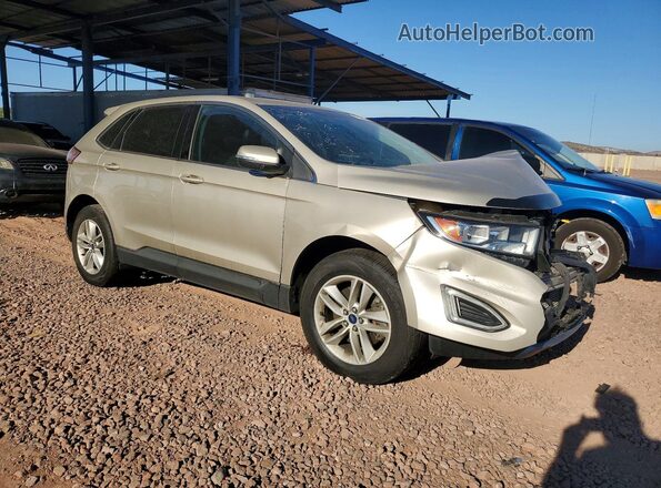 2FMPK4J93HBC08442 2017 FORD EDGE Серебряный Передняя правая четверть