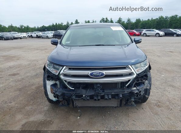 2FMPK4J93HBC40162 2017 FORD EDGE Blue Vista interior trasera