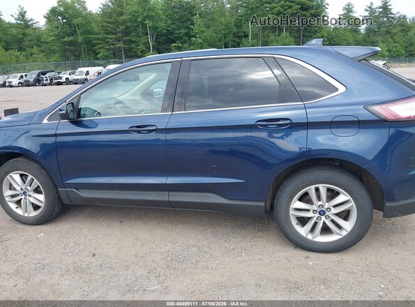 2FMPK4J93HBC40162 2017 FORD EDGE Blue 