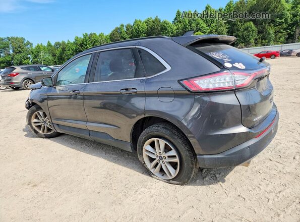 2FMPK4J93HBC46897 2017 FORD EDGE Gray უკანა მარცხენა