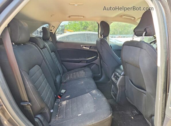 2FMPK4J93HBC46897 2017 FORD EDGE Gray უკანა სალონის ხედი