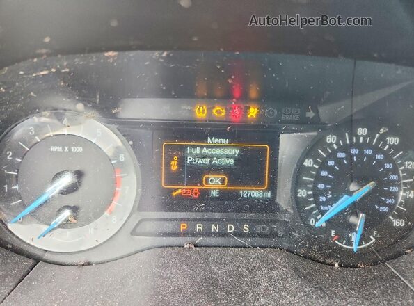2FMPK4J93HBC46897 2017 FORD EDGE Gray ხელსაწყოთა პანელის ხედი