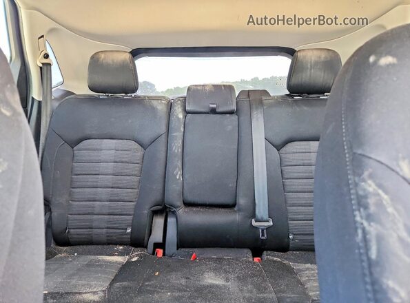2FMPK4J93HBC46897 2017 FORD EDGE Gray უკანა სავარძლების ხედი