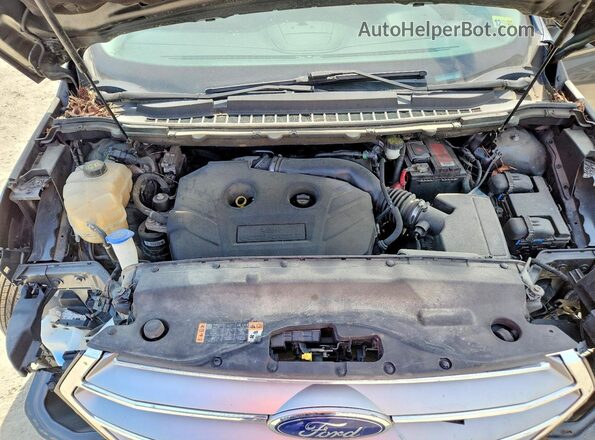 2FMPK4J93HBC46897 2017 FORD EDGE Gray ძრავის განყოფილების ხედი