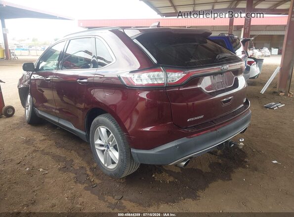2FMPK4J93JBB31013 2018 FORD EDGE Purple უკანა მარცხენა