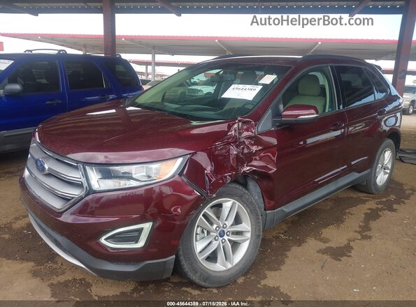 2FMPK4J93JBB31013 2018 FORD EDGE Purple წინა ხედი