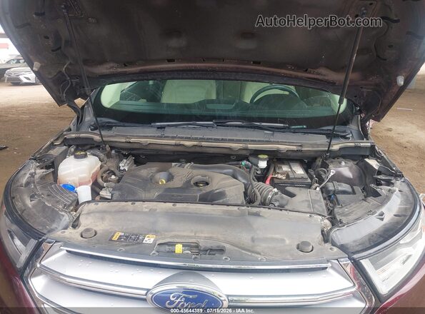 2FMPK4J93JBB31013 2018 FORD EDGE Purple უკანა ხედი
